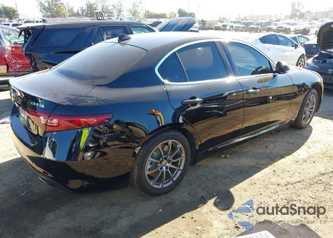 2020 Alfa Romeo Giulia Rwd from USA, damaged, VIN ZARFAMAN0L7636282